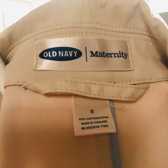 Maternity trench coat - Picture 6 of 7